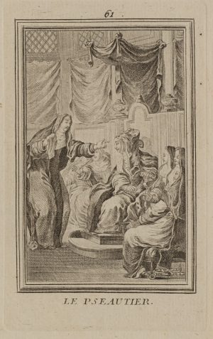 Le Pseautier. Nonnen und Mutter Oberin