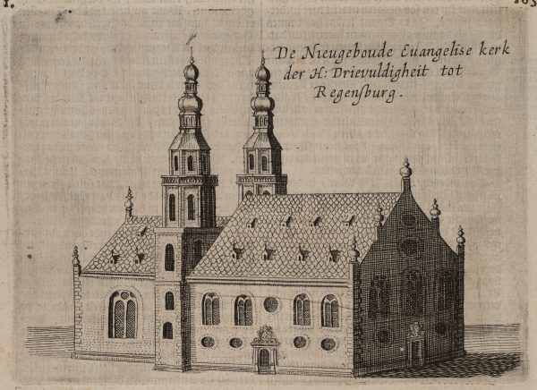 Aus der Sammlung „Sakrale Räume": Evangelische Kirche in Regensburg