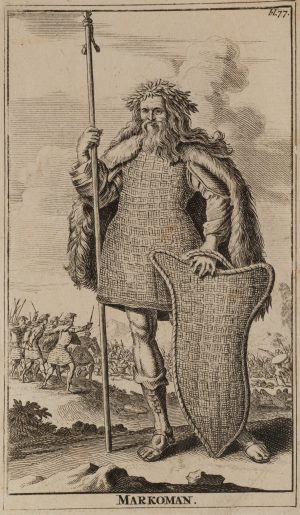 Germanenkrieger der Markomannen