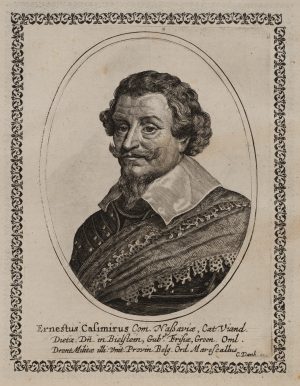 Porträt Graf Ernst Casimir und Papst Urban VIII