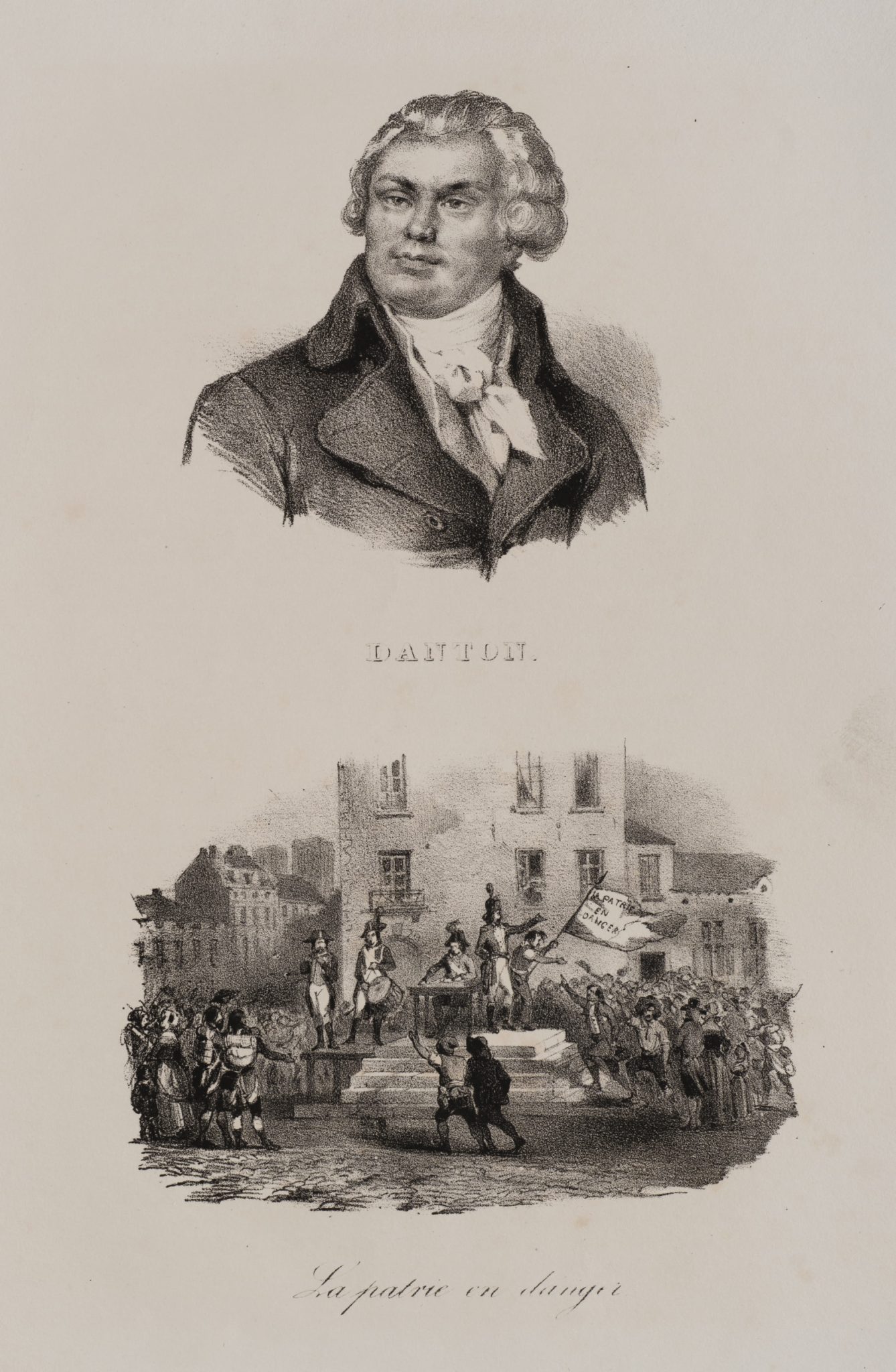 Danton und Versammlung