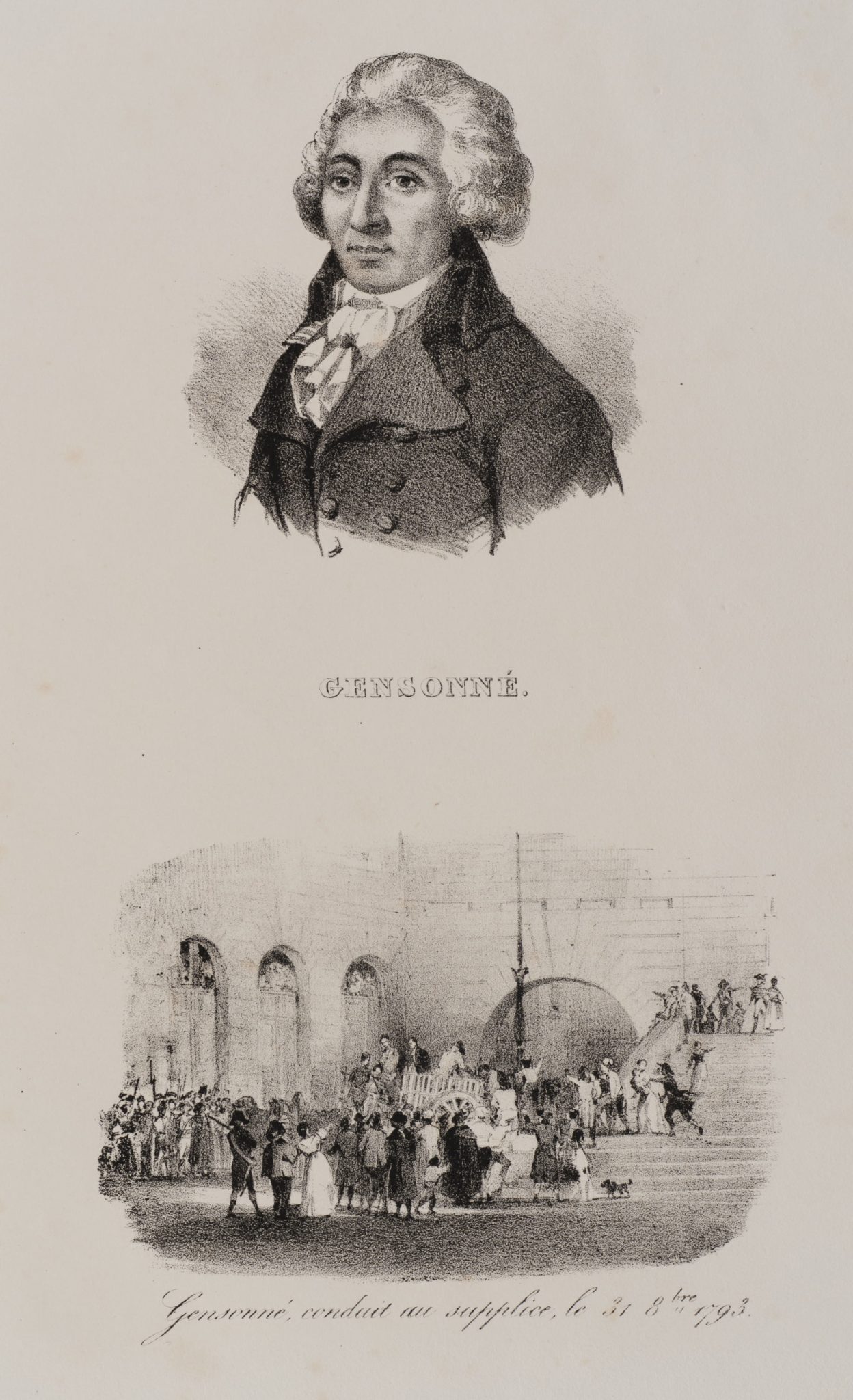 Hinrichtung des Armand Gensonné