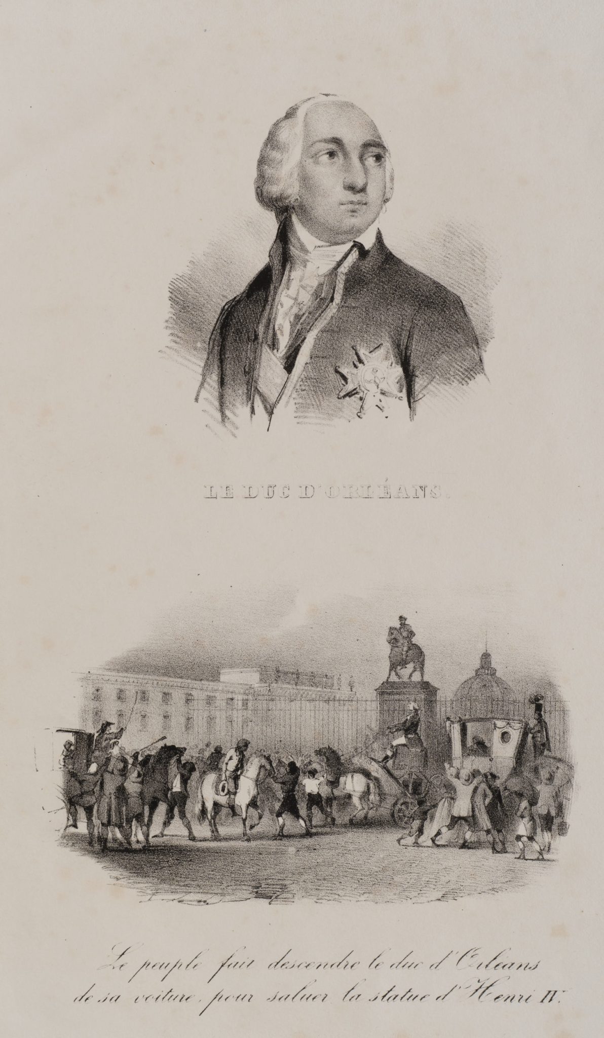 Duc d'Orléans in Paris