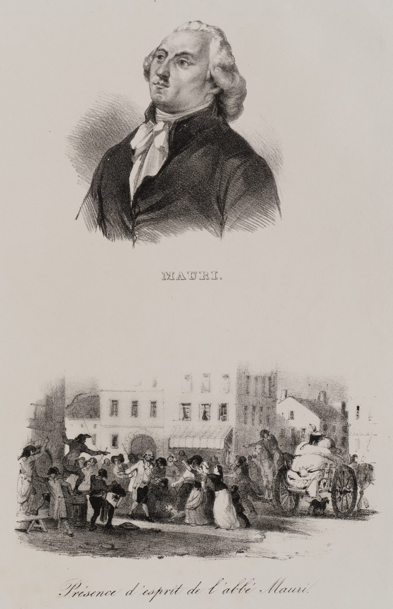 Priester Mauri mit Revolutionären