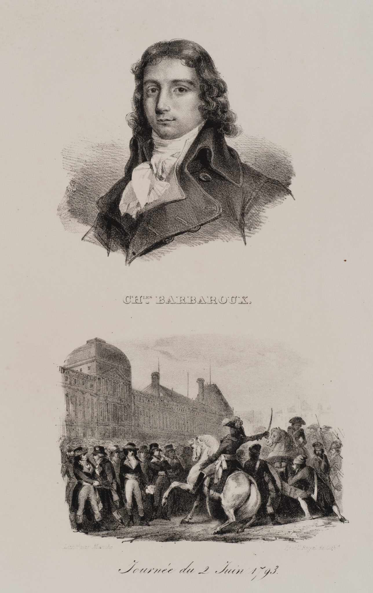 Porträt C. J. Barbaroux (1767-1794)