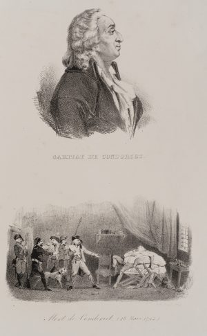 Marquis de Condorcet im Kerker