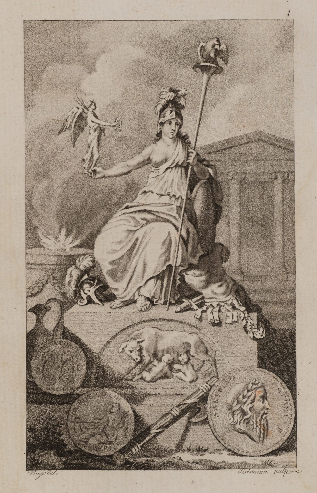 Allegorie der Stadt Rom
