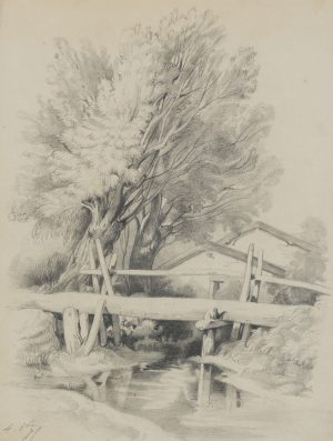 Brücke über Bach