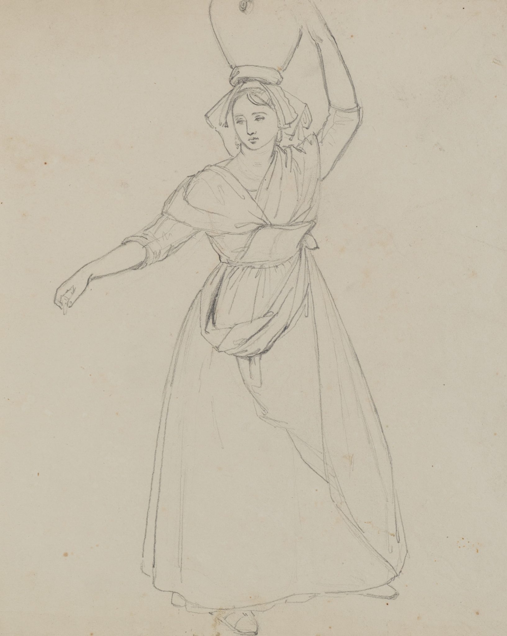 Frau mit Krug