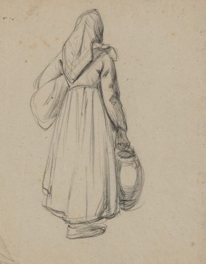 Frau mit Krug