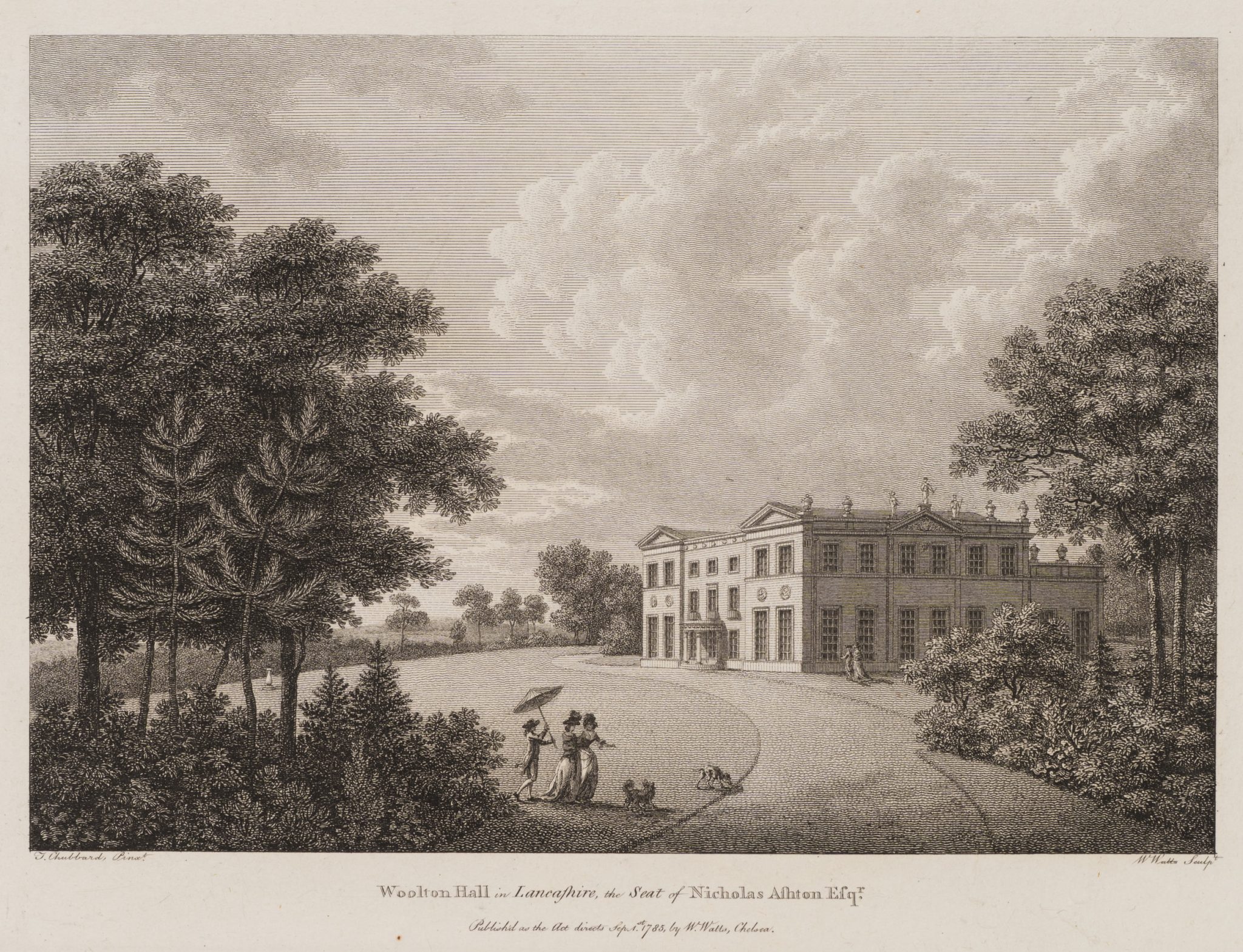 Woolton Hall in Lancashire