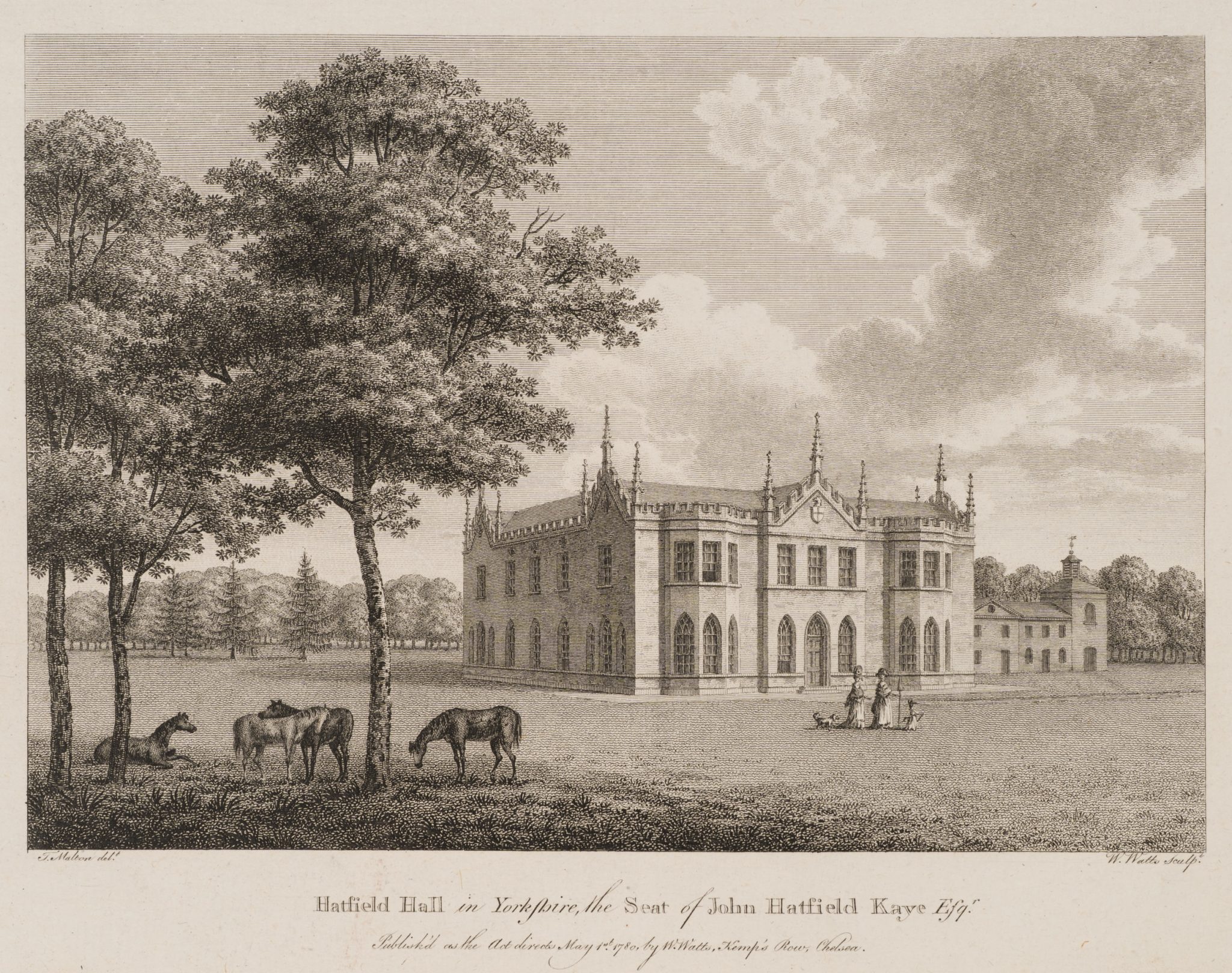 Hatfield Hall in Yorkshire