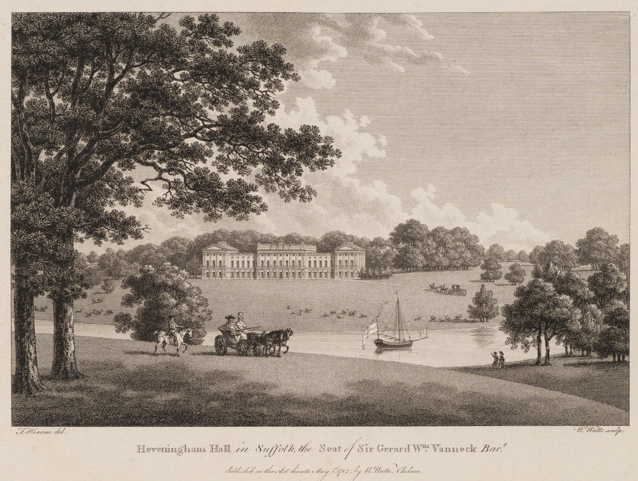 Heveningham Hall in Suffolk