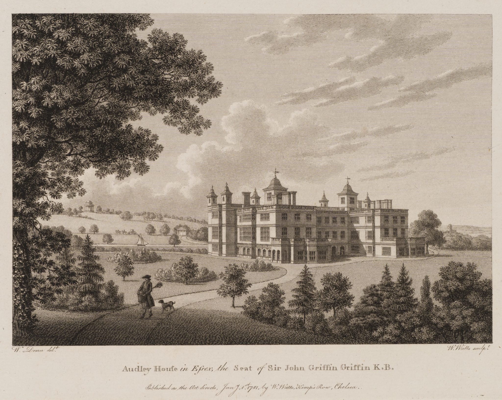 Audley House in Essex