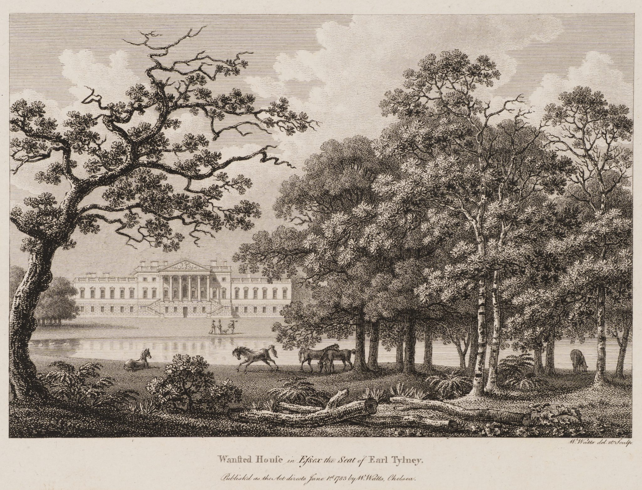 Wanstead House in Essex