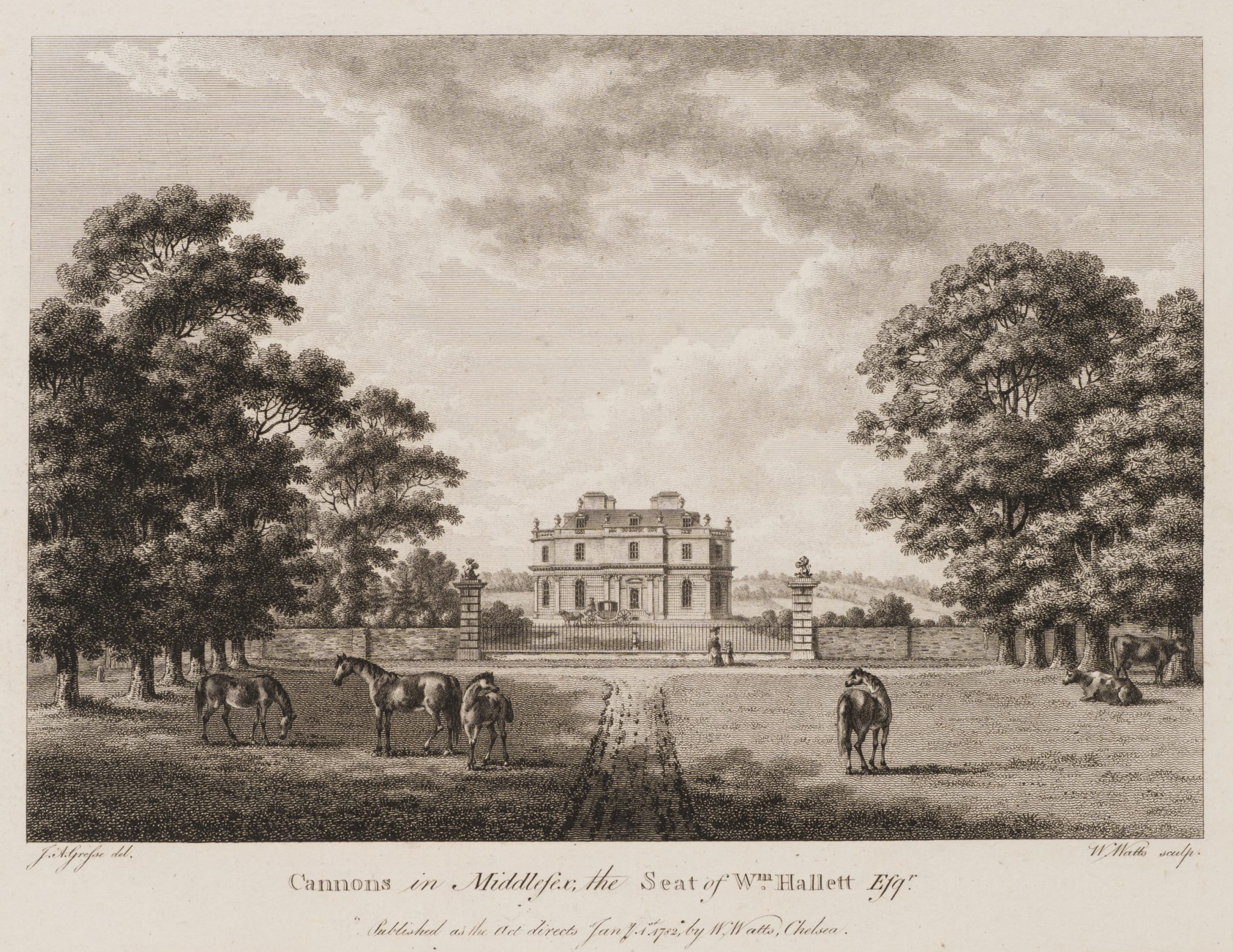 Landsitz Cannons in Middlesex