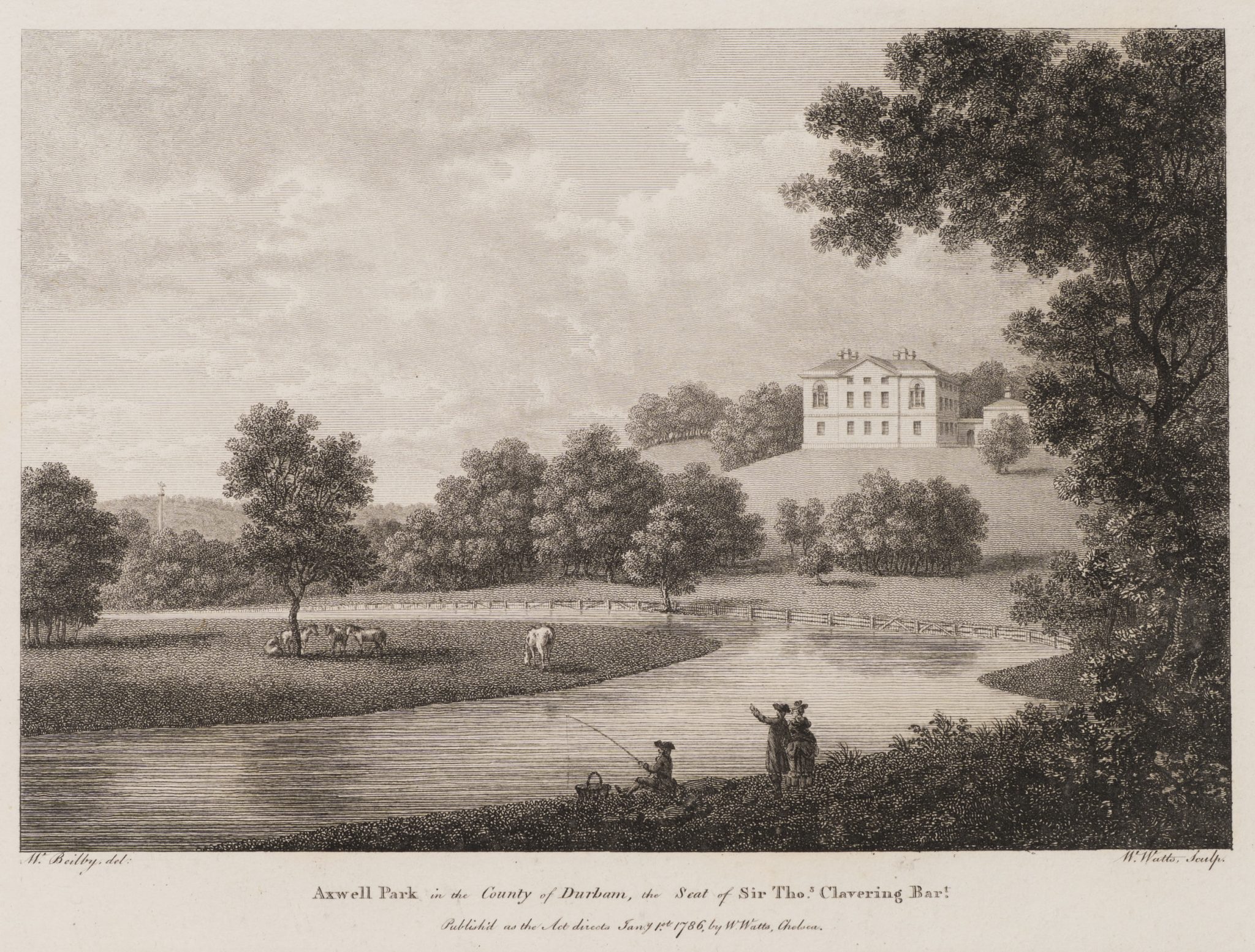 Axwell Park bei Durham