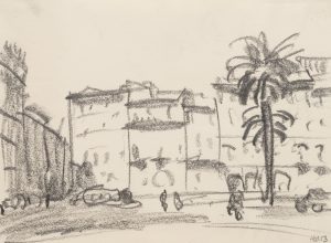Piazza in Rom