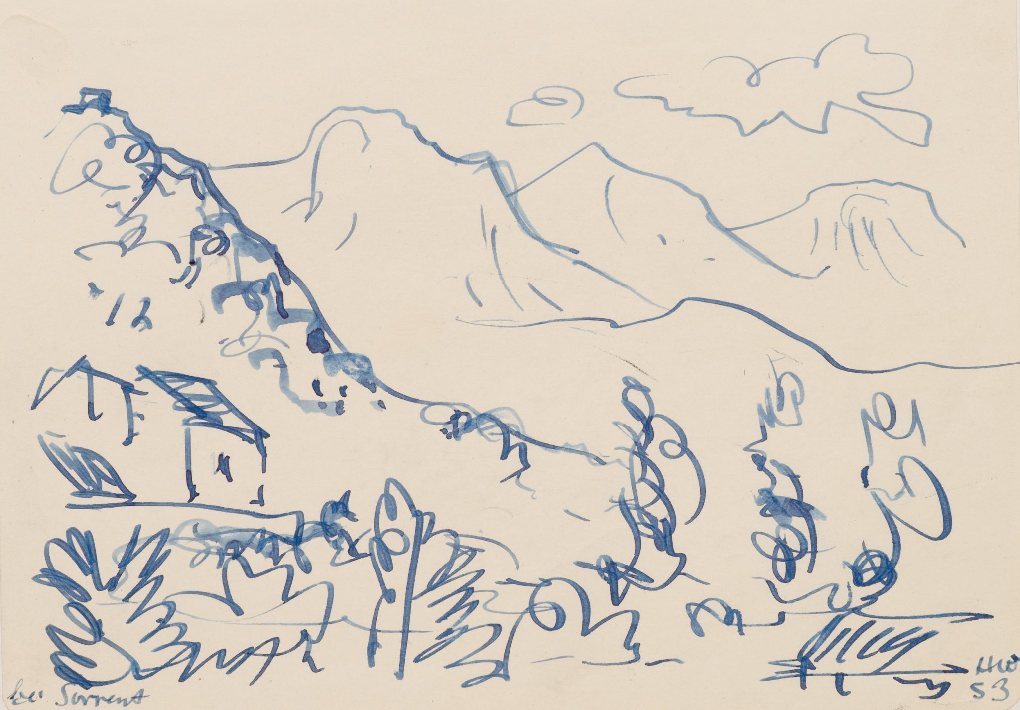 Landschaft bei Sorrent