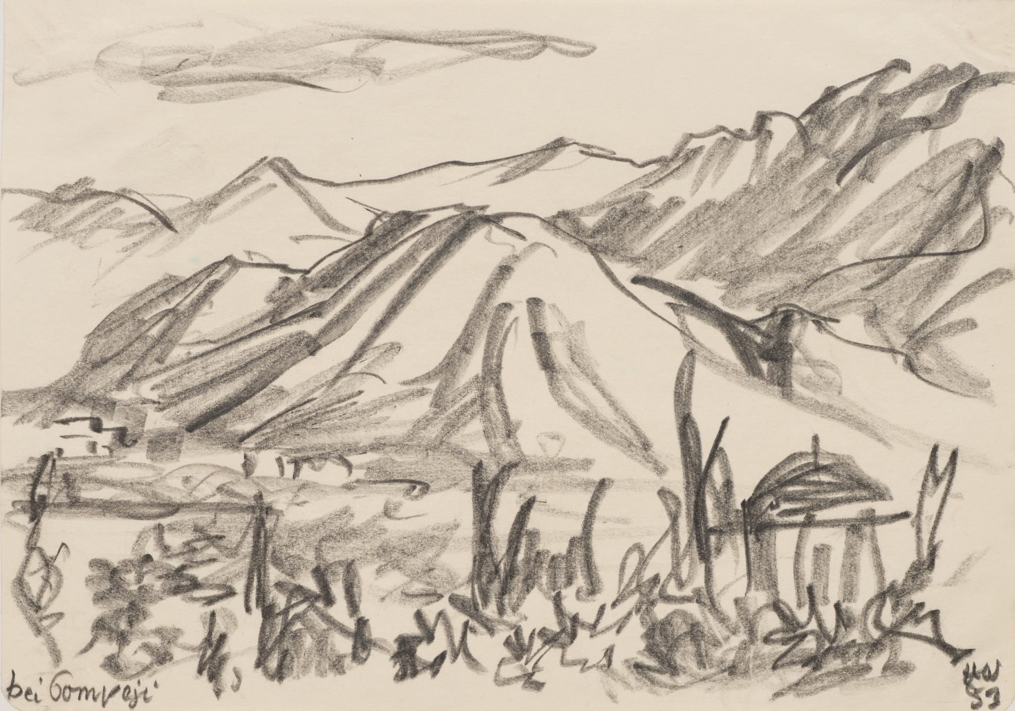 Landschaft bei Pompeji