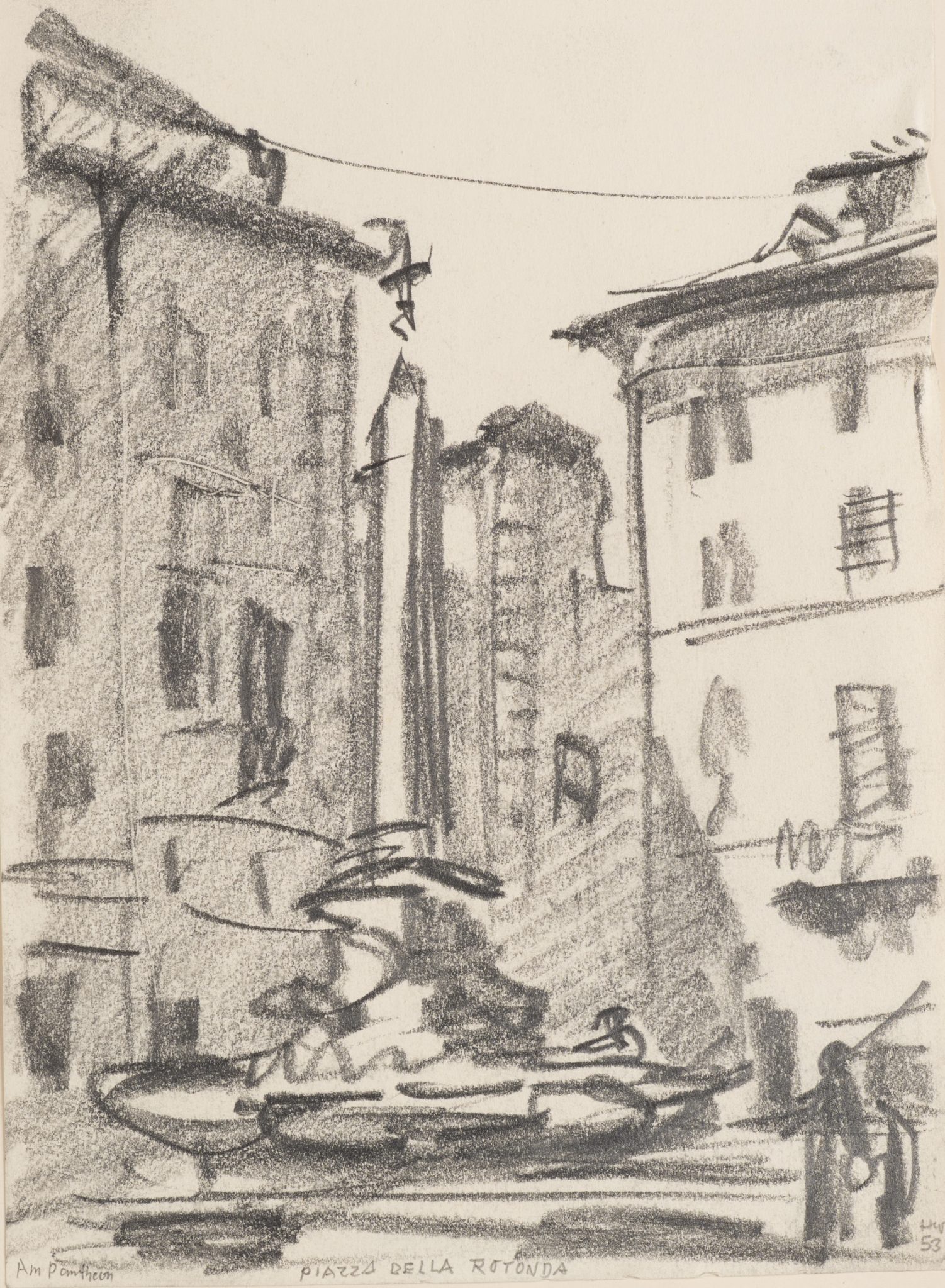 Piazza della Rotonda in Rom