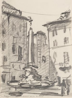 Piazza della Rotonda in Rom