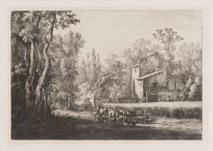 Landschaft in Lyonnais