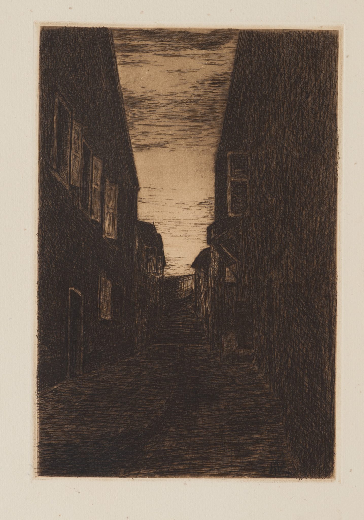 Dunkle Gasse