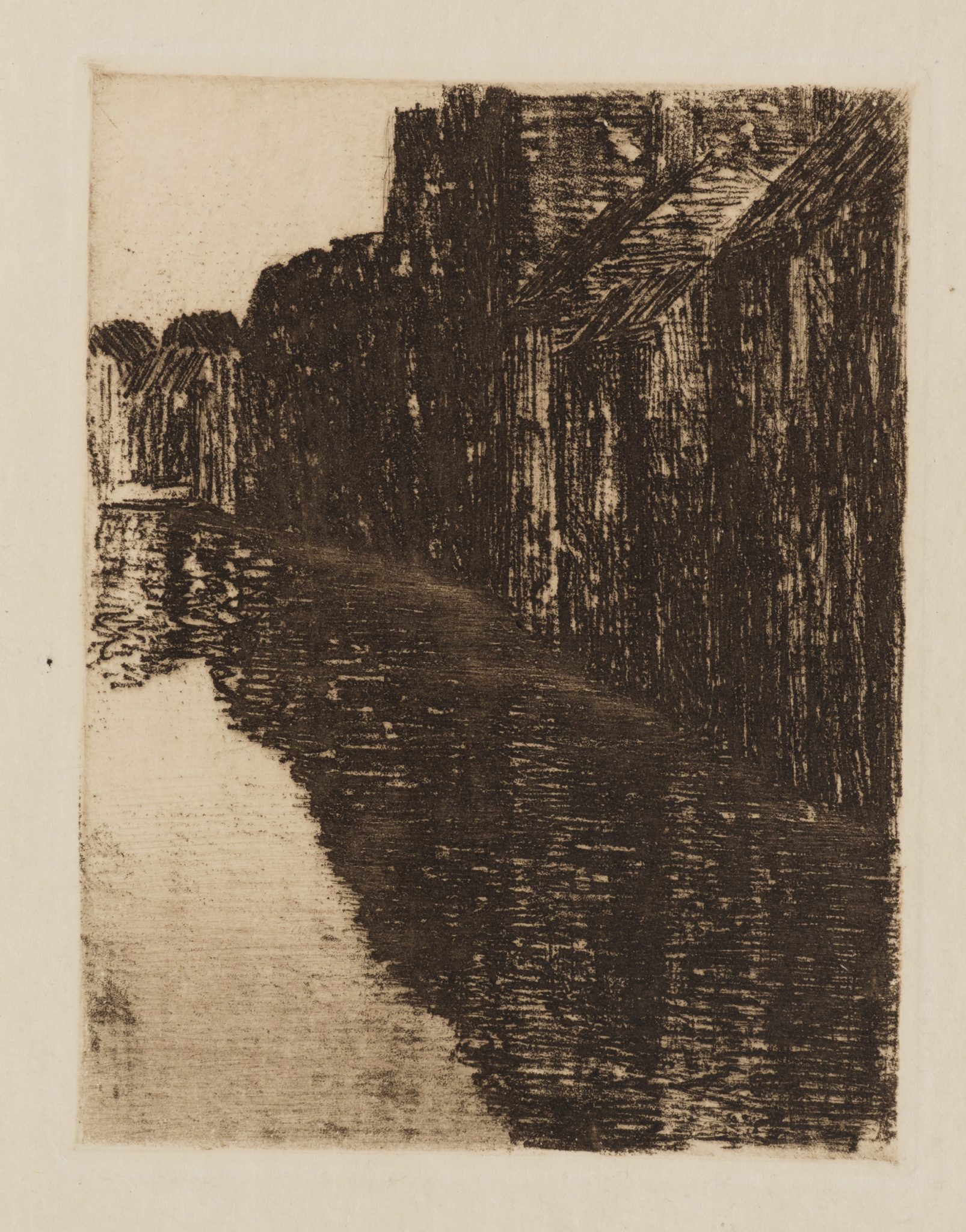 Kanal mit Häuserzeile