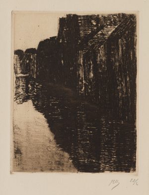 Kanal mit Uferhäusern