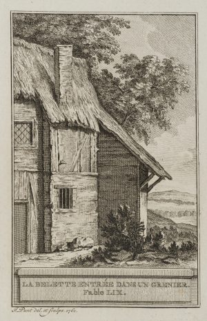 Bauernhaus mit Reetdach