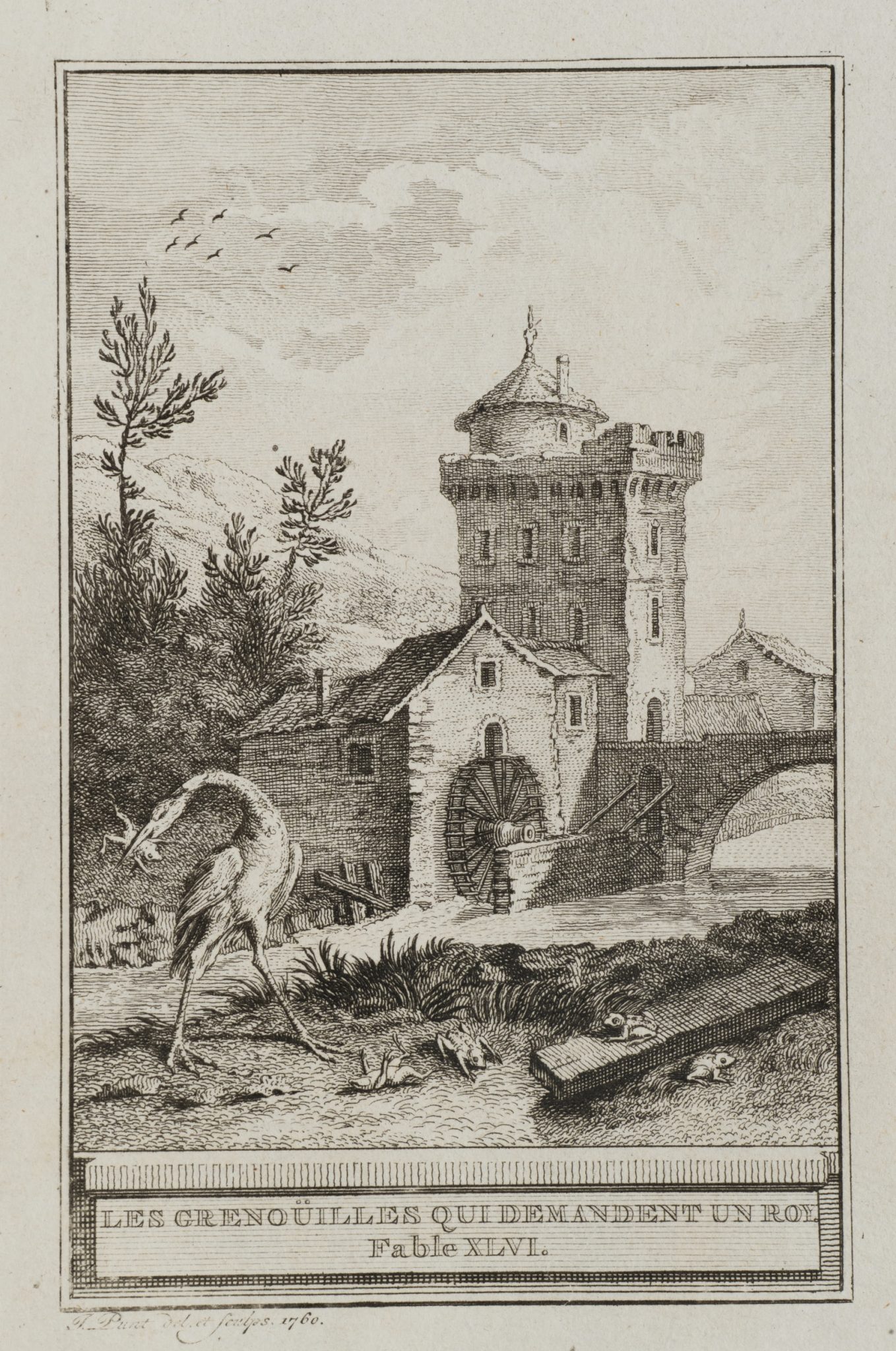 Fabel von den Fröschen und dem König