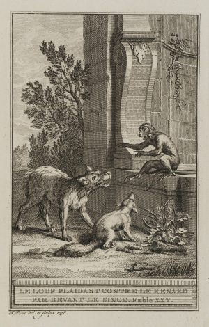 Wolf, Fuchs und Affe