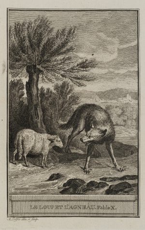 Wolf und Lamm