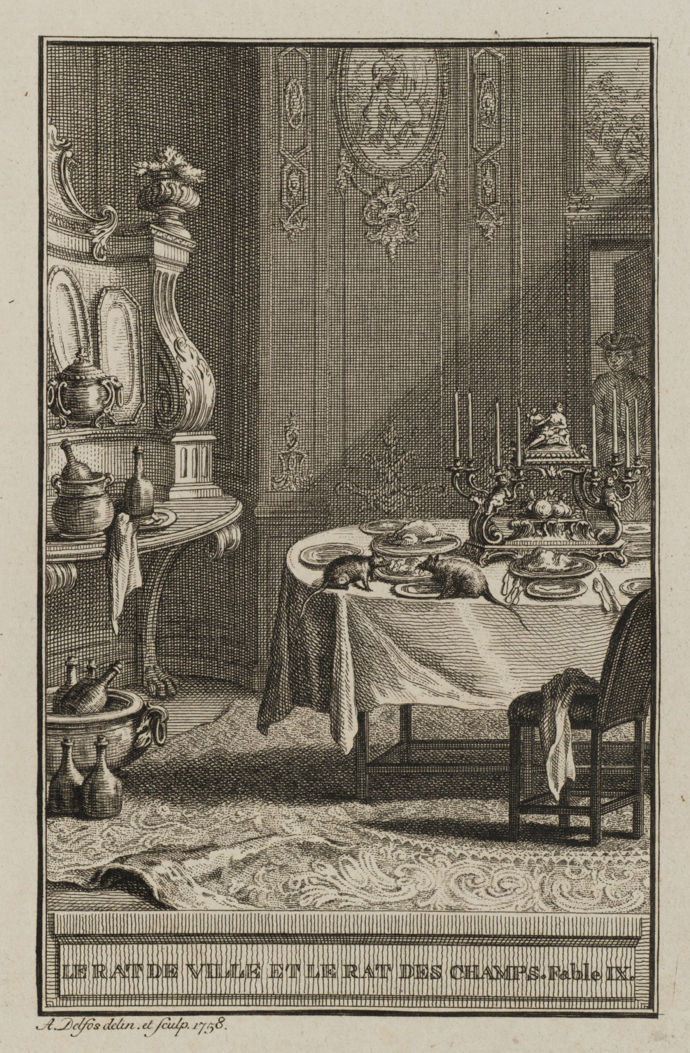Der Stadt- und Feldratte
