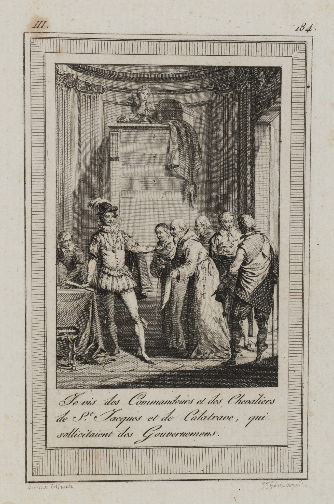 Historische Audienzszene