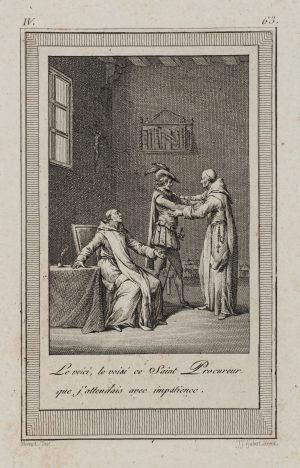 Begegnung im Klosterraum