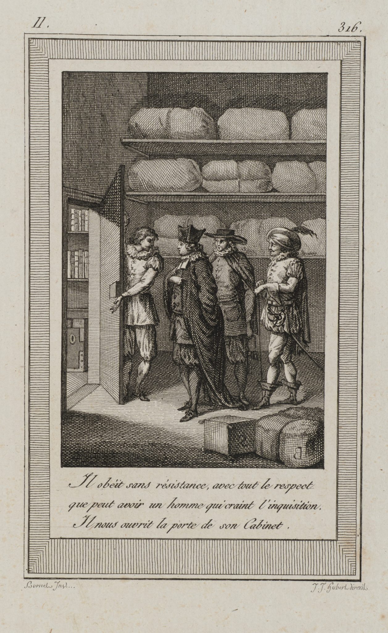Öffnung des Kabinetts