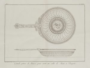 Bronzenes Kultgefäß aus Pompeji