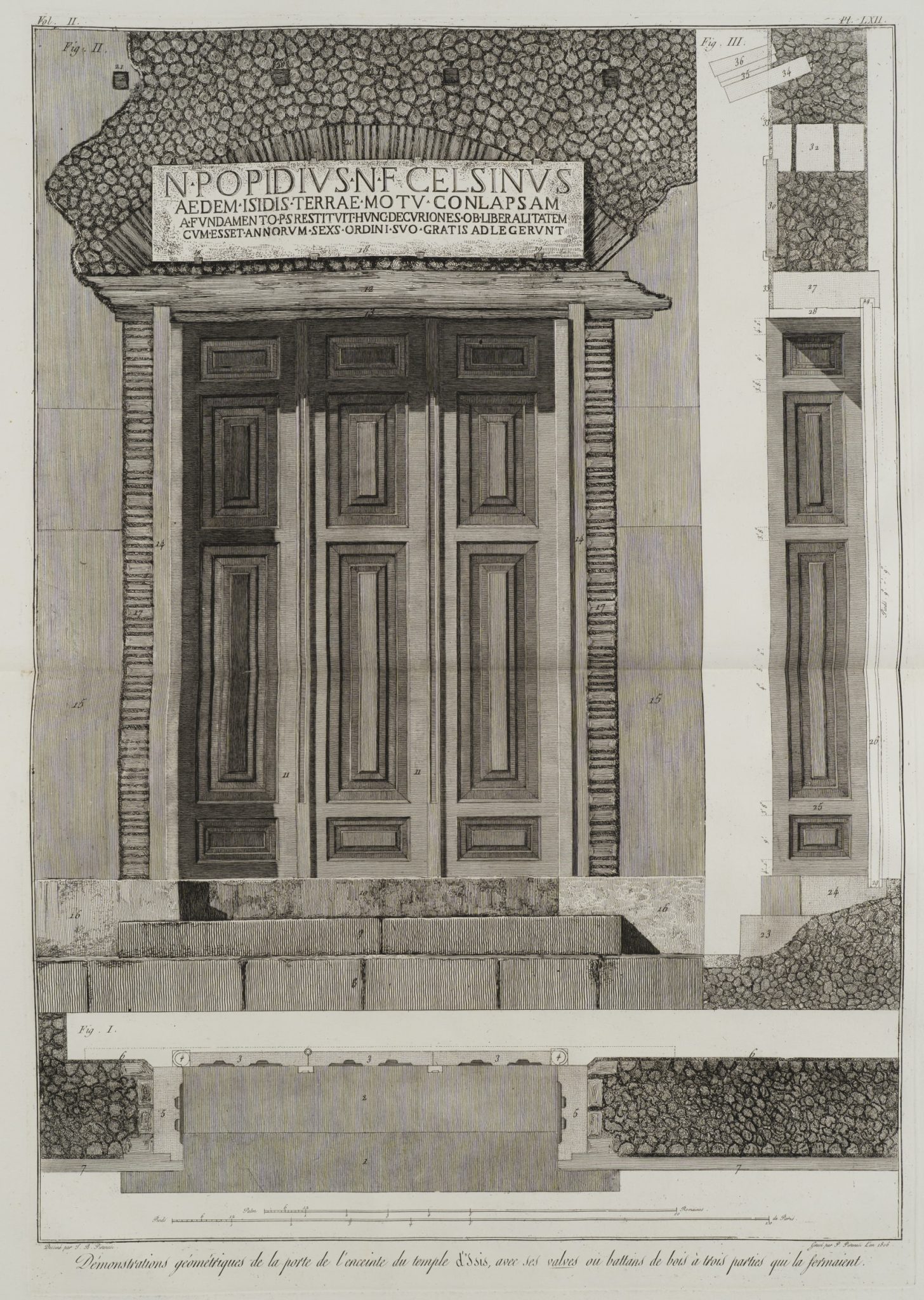 Tempelportal des Isis-Tempels