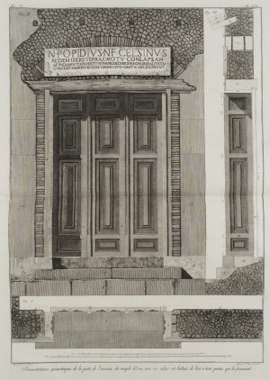 Tempelportal des Isis-Tempels