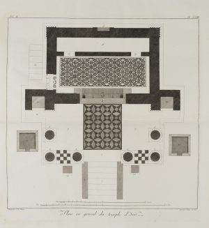 Grundriss des Isis-Tempels