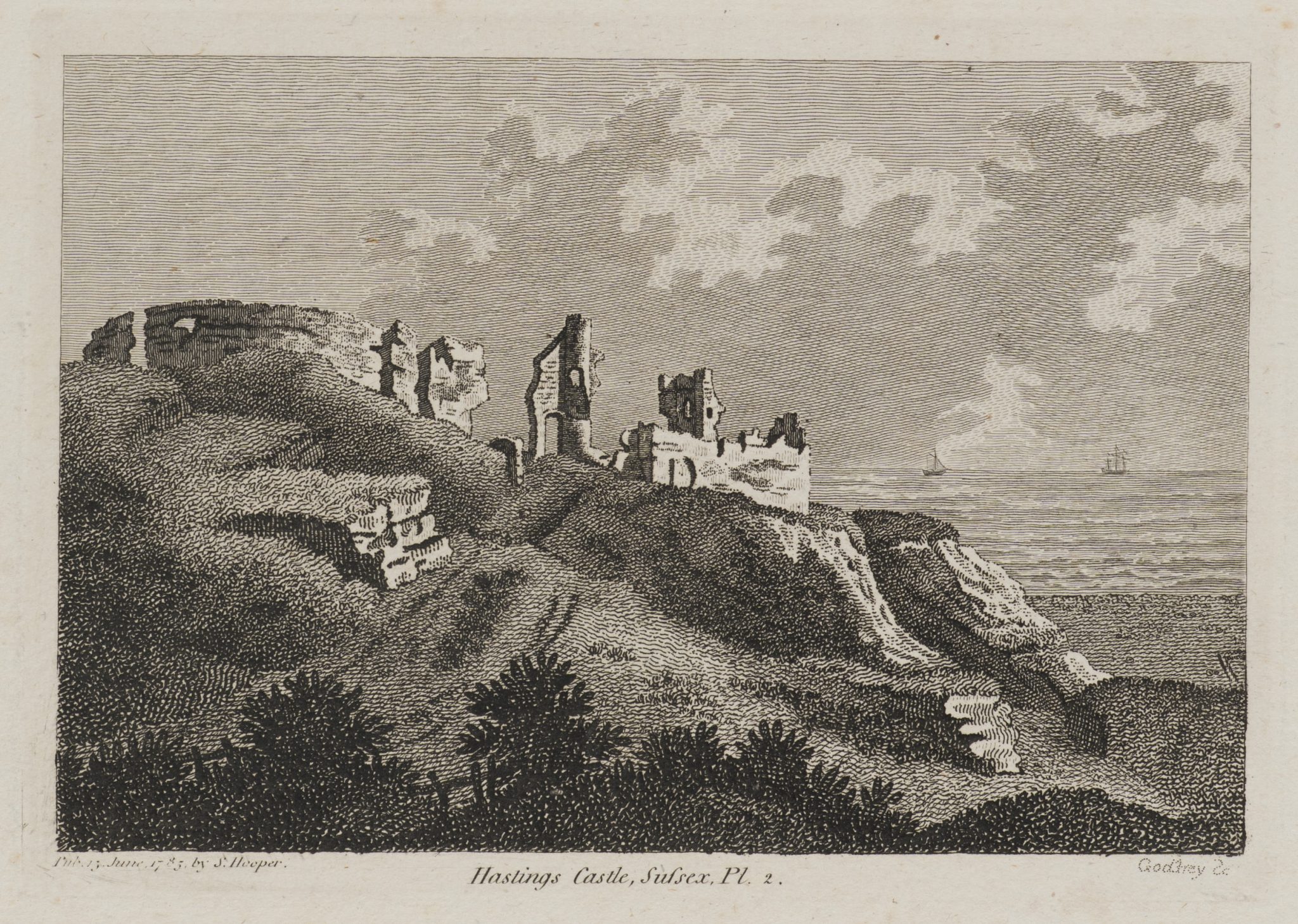 Hastings Castle, Sussex