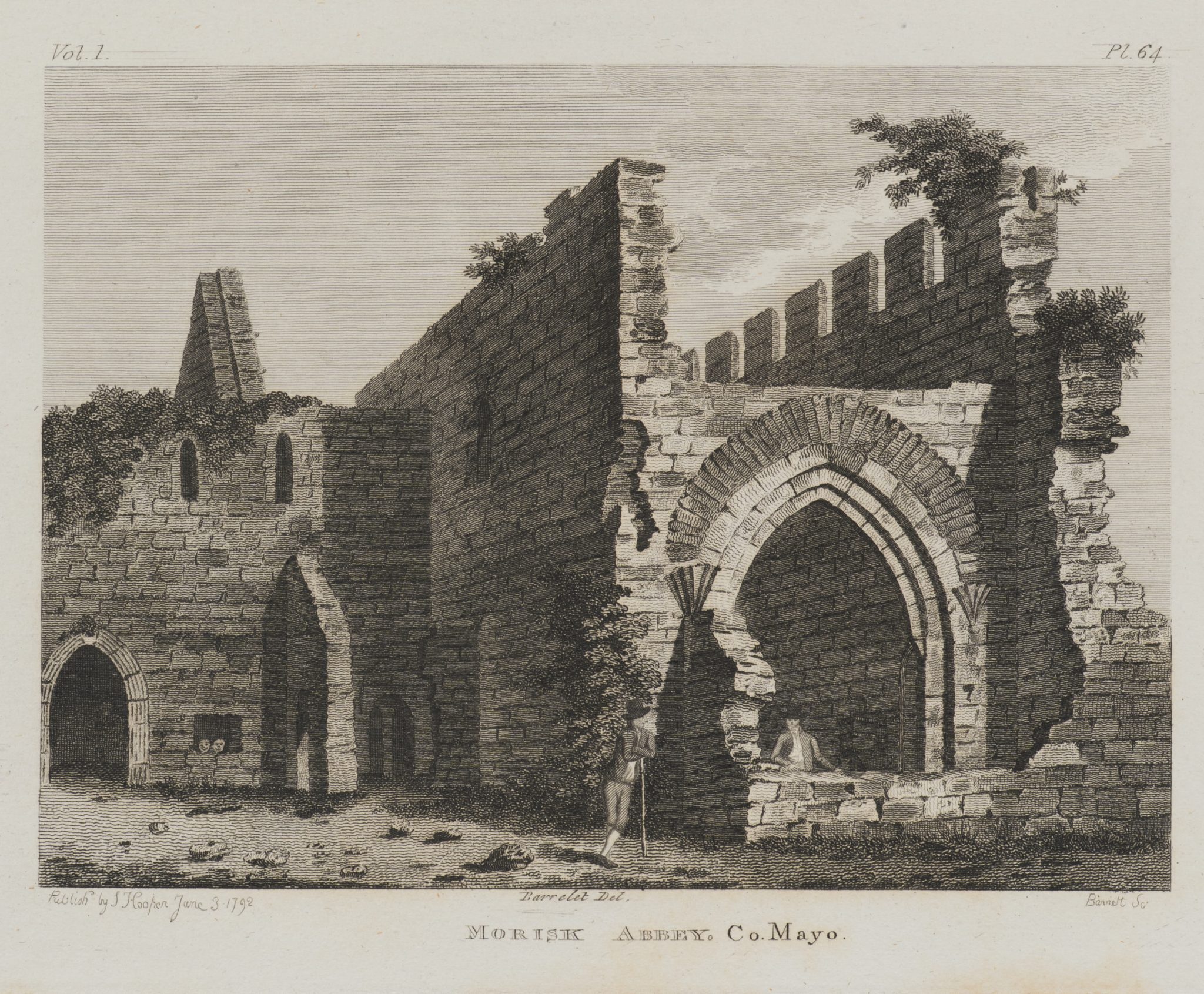 Ruine von Murrisk Abbey