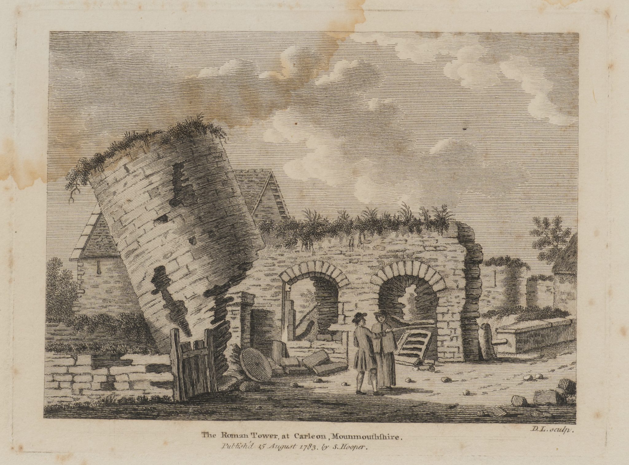 Roman Tower bei Caerleon