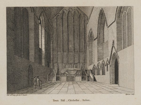 Aus der Sammlung „Kabinett der Radierung": Town Hall, Chichester