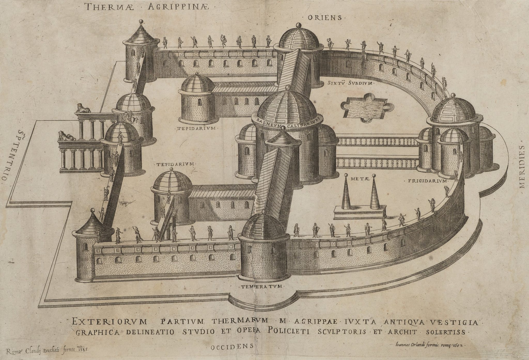 Thermae Agrippinae - Architekturrekonstruktion