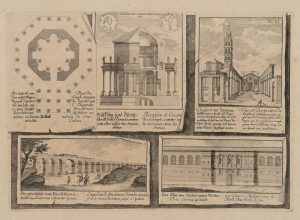 Diokletianspalast Spalato - 5 Ansichten