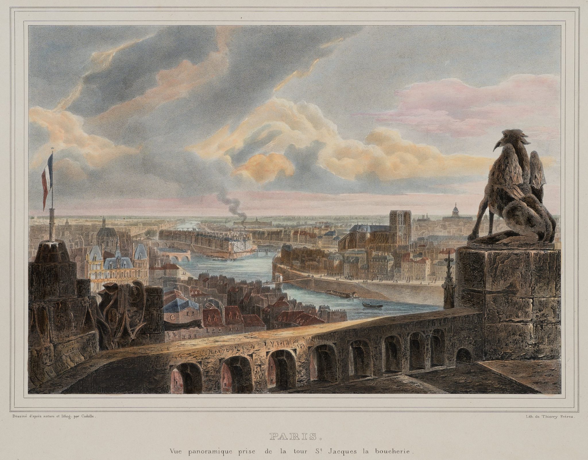 Paris - Panorama von Saint-Jacques