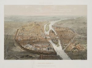 Paris sous François Ier - Vogelschau